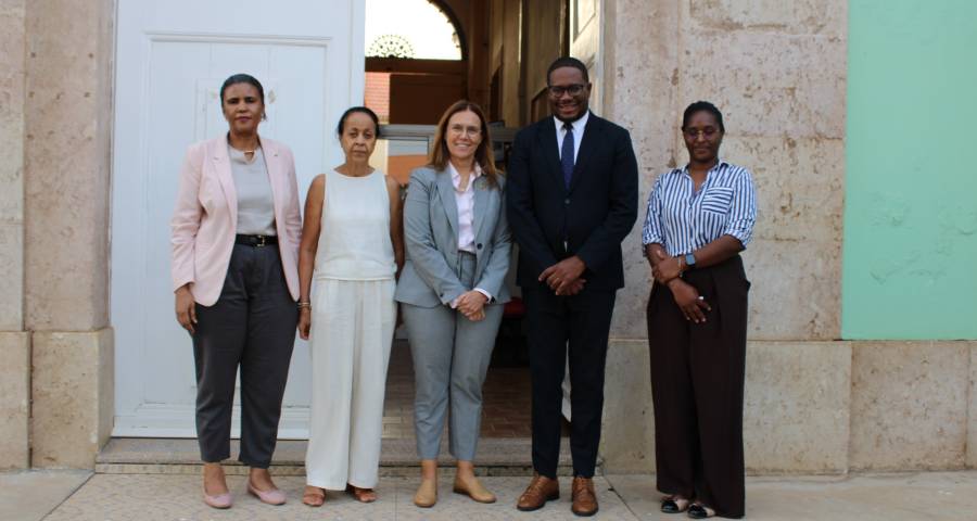 Visita da Coordenadora das Nações Unidas ao Arquivo Nacional de Cabo Verde