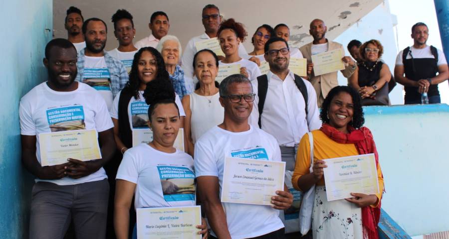 IANCV encerra Workshop sobre Gestão de Documentos na ilha do Fogo